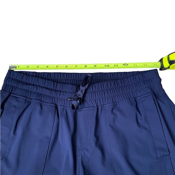 NWOT Elie Tahari Simple Classic Navy Long Tall Sweatpants Joggers Pants (size L) - Picture 5 of 7